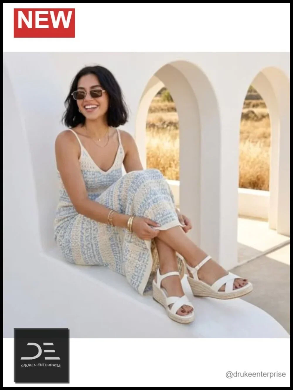 Faux Leather Espadrille Wedge Sandals with Adjustable Ankle Strap
